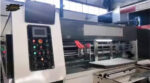 Corrugated Cardboard Flexo Three Printing Slotter Die-cutter Machine